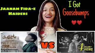 Indian Reaction - Jaanam Fida- e Haideri | Mola Ali Manqabat | Muazzam Ali Mirza Vs Amjad Balistani