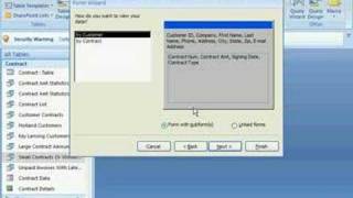 Access 2007 Forms