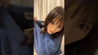 山本彩#可愛い どこのニットかを必死に見せようとしてくれてる