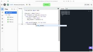 Remove Last Character from Multiple Files | Automate Everything with Python