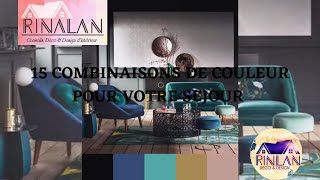 15 COMBINAISONS DE COULEUR POUR VOTRE SÉJOUR-١٥ تنسيقات ألوان لصالون