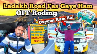 Leh Ladakh Trip Part 7 Fas Gaye Ham || Off Roding Ho Geya Aaj