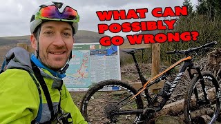 XC bike Vs DH track feat. Canyon Lux Carbon race bike