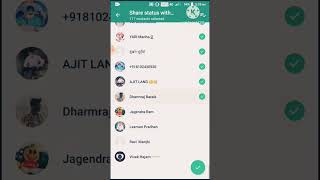 WhatsApp Status Trick|| Magic settings@short