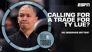 'TY LUE DESERVES BETTER!' Perk wants to see a 'TRADE?!' 👀 | NBA Today