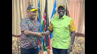 Sonko ditches Raila, joins Ruto team