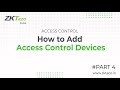 How to Add Access Control Devices in ZKBio CVSecurity