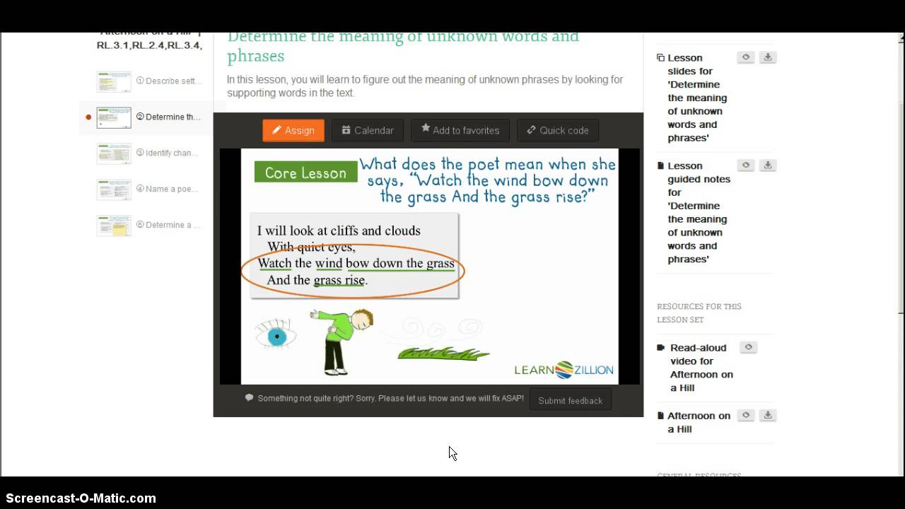 Learn Zillion Tutorial Youtube