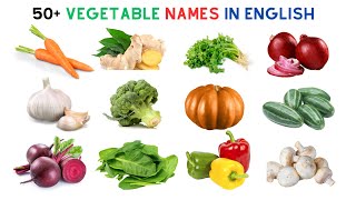 50+Vegetable  Names In English | English Vocabulary | Learn Name Of Vegetables Through Pictures
