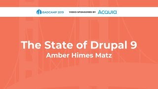 The State of Drupal 9