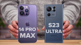 iPhone 14 Pro Max vs Samsung Galaxy S23 Ultra - Full Comparison