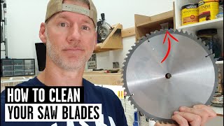 DIY How To Clean Circular Saw Blades The Easy Way