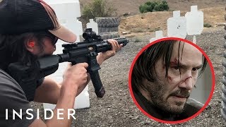How Keanu Reeves Learned To Shoot Guns For 'John Wick' | Movies Insider