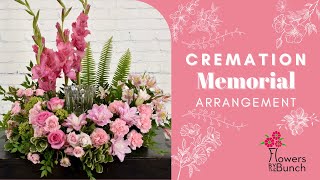 Cremation Memorial Arrangement - Flowers by the Bunch