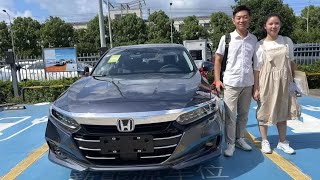 新车17万多，2.0混动雅阁，夫妻俩首付89800，喜提新车，怎么样？