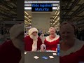 Santa vs. Mrs. Claus - round 3 of 3.