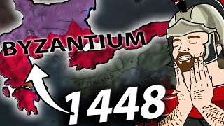 CRUSH THE OTTOMANS In 4 YEARS as Byzantium in EU4 1.36 King of Kings