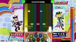 [pop'n music peace] MADSPEED狂信道 (UPPER) (N)