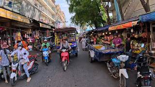 ទិដ្ឋភាពតាមផ្លូវក្នុងរាជធានីភ្នំពេញ Street view in Phnom Penh