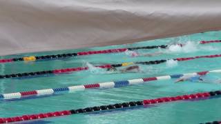 20160521 Davina Huang 50back LCM Pac record 38.52 @Foothill College, PASA meet