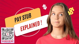 Pay Stub Explained/Understanding Your Pay Check For Students