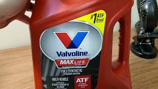 Valvoline Maxlife ATF Transmission Fluid for Honda/Acura Replacement for DW1 or Z1 Fluid