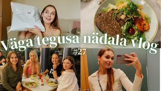 NÄDALA VLOG// Bakatöö stress; sõbrannadega söömas ja üldiselt tihedad päevad☀️