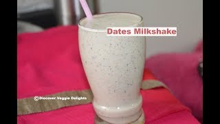 vrat ka milkshake|dates-almond milkshake| khajoor milkshake|No sugar