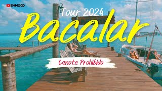 Bacalar 2024 Un Tour por la laguna - El Cenote de la bruja y el Canal de los Piratas !!!