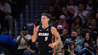 Pelle Larsson’s Impact in His 1st Real Minutes of the Season | Miami HEAT