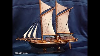 REVIEW MINIATUR KAPAL LAYAR PINISI TRADISIONAL NUSANTARA