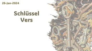 Schlüssel - Vers