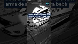 Polícia afasta PMs por tiro com arma de airsoft contra bebê #JornalDaRecord #shorts