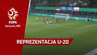 U-20: Skrót meczu Niemcy - Polska (3:4)