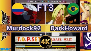 GAROU - 🇨🇴 Murdock92 vs DarkHoward 🇧🇷 FT3 / 4K 60 FPS #garou