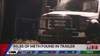 Authorities arrest 3 people and seize over 80 pounds of meth