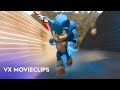 Sonic The Hedgehog (2020) - Chasing Sonic Around The World Scene | VX Movieclips