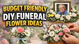 Budget Friendly DIY Funeral Flower Arrangements - The Funeral Program Site