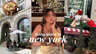 Living Alone in NYC ⋆⁺₊❅. winter things to do, eat \u0026 see