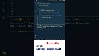 Java In Telugu: Strings in Java ( Replace All ), Core Java, Java Tutorial For Beginners, Java Basics