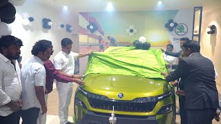 Skoda's The New Kylaq Car launched in Ballari | MLA Bharath Reddy | Ballari | Bellary Belagayithu