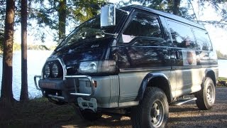 1994 Mitsubishi Delica Starwagon Chamonix L300, P35 diesel 4x4; the walking, talking tour