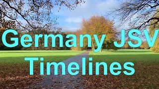 Timelines of Germany JSV (Job Seeker Visa application), How a typical JSV process runs.