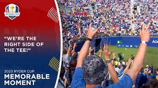 There's Nothing Quite Like a Ryder Cup Chant! | 2023 Ryder Cup