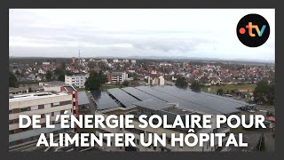 Des panneaux photovoltaïques pour alimenter un hôpital