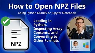 NPZ Files: How to Load NumPy Compressed Data Arrays in Python