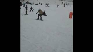 snowboarding