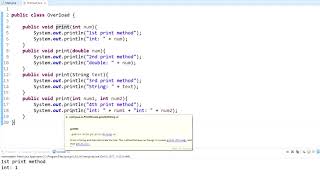 Java Programming Tutorial - 19 - Method Overloading