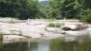 울산울주 작천정 계곡,Landscape of Jakcheonjeog Valley in Ulju,Ulsan