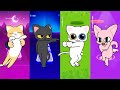 Cartoon Cats: Believer x Dance Monkey x Enemy x Sea Shanty (Cat Cover)